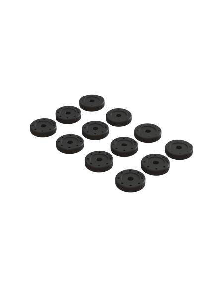 Shock Piston Set: 1.4mm (8)  1.5mm (8)  Blank (4)
