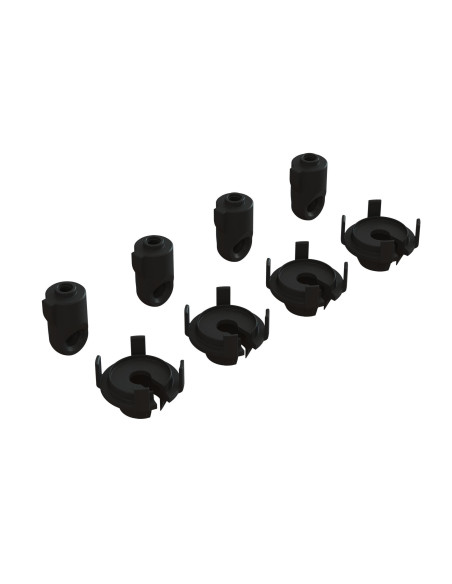 Shock Rod End & Spring Perch Set (4 Shocks)