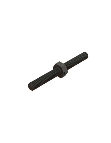 Steel Turnbuckle M4x40mm (Black)