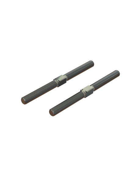 Steel Turnbuckle M8x105mm Silver (2)