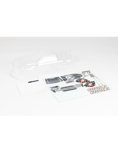 1-10 Clear Body with Decals and Window Masks:...
