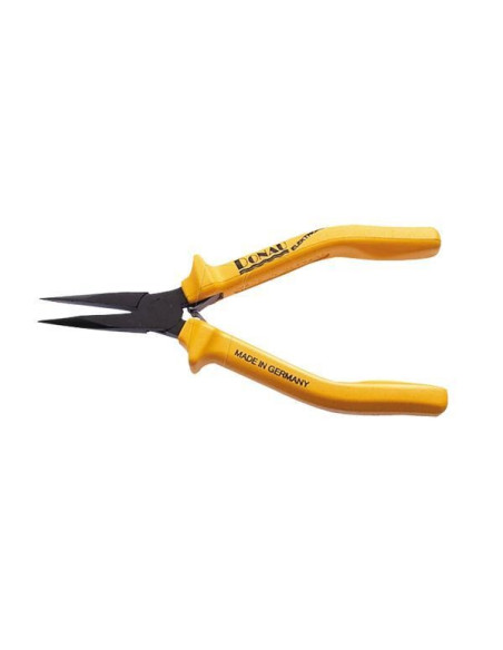 Alicates de punta muy fina semiredonda