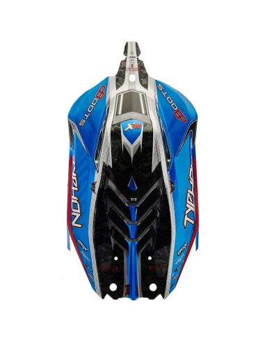 1/8 Painted Body with Decals  Blue: TYPHON 6S BLX