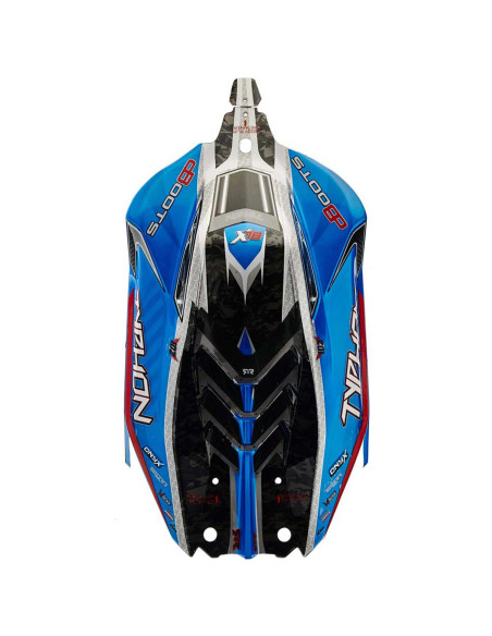 1/8 Painted Body with Decals  Blue: TYPHON 6S BLX