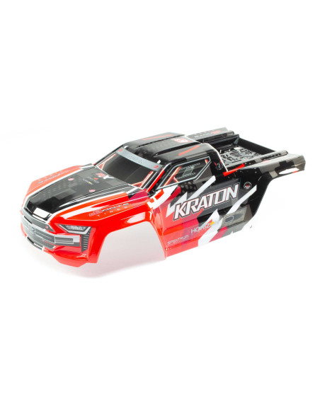 1-8 Painted Body with Decals  Red: KRATON 6S BLX
