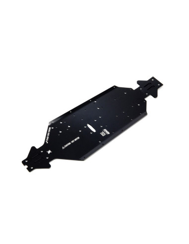 Aluminum Chassis CNC 7075 T6 SWB Black: EXB