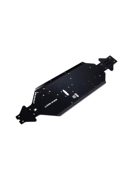 Aluminum Chassis CNC 7075 T6 SWB Black: EXB
