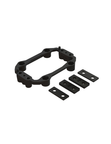 Aluminum Servo Mount Plastic Holder Set
