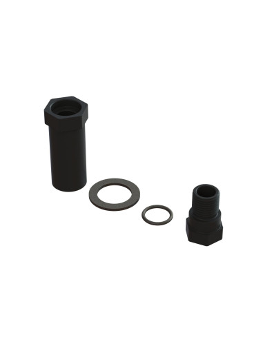 Aluminum Servo Saver Hub Set Black
