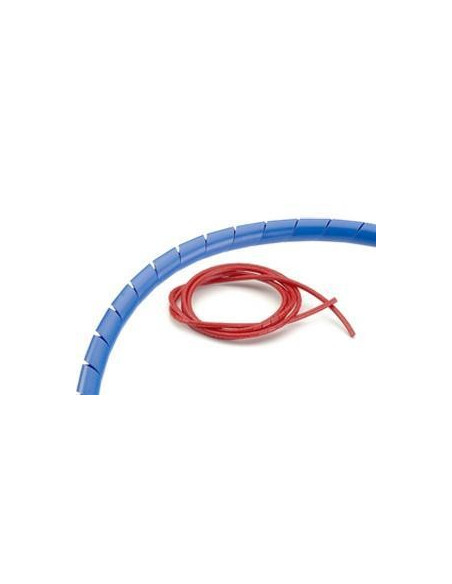 Funda para cable 1.5mm azul (1m)