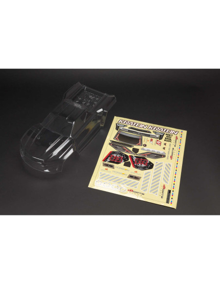 Clear Body with Decals: KRATON 6S BLX