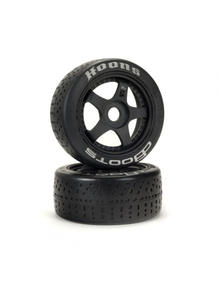 dBoots Hoons 42/100 2.9 Pre-Mounted Belted Tires  Silver  17mm Hex  5-Spoke (2)