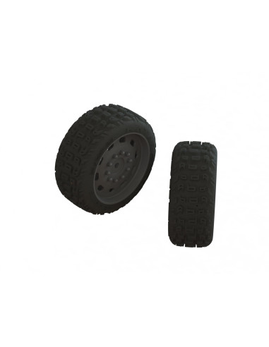 dBoots KATAR 35-085 2.4 Tire Set Glued (1 Pair)