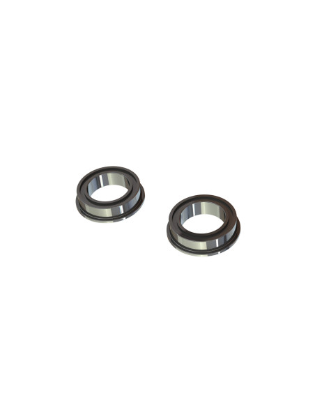 Flange Ball Bearing  10x15x4mm (2)
