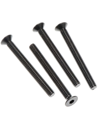 Flat Head Hex Machine Screw 4x40mm 4x4 (4)