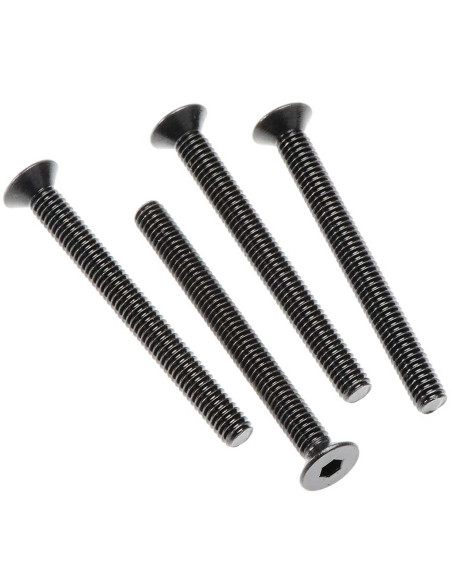 Flat Head Hex Machine Screw 4x40mm 4x4 (4)