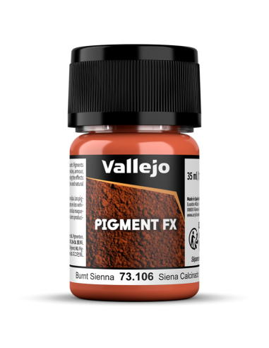 Pigmento Vallejo: Siena calcinado 35ml