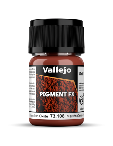 Pigmento Vallejo: Marrón Óxido de Hierro 35ml