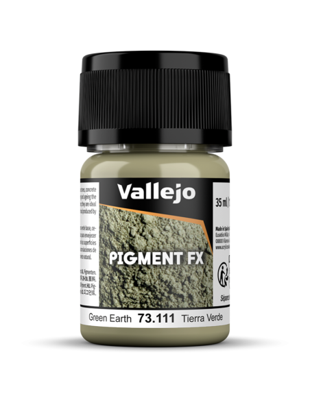 Pigmento Vallejo: Tierra verde 35ml