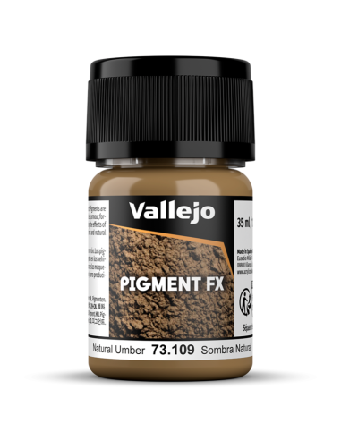 Pigmento Vallejo: Sombra Natural 35ml