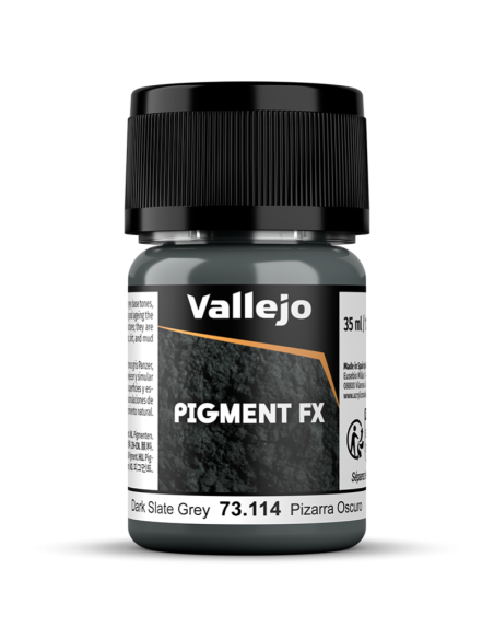 Pigmento Vallejo: Pizarra Oscuro 35ml