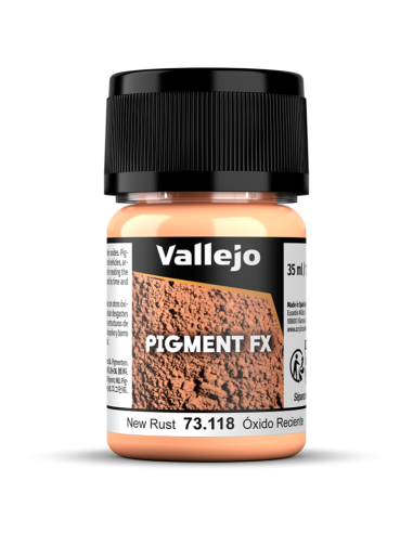 Pigmento Vallejo: Óxido reciente 35ml