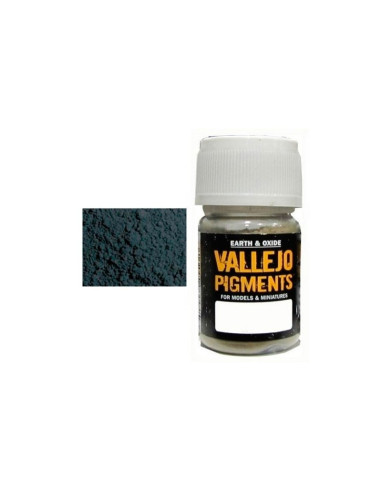 Pigmento Vallejo: Metálico Acero Oscuro 35ml