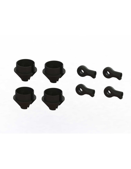 HD Shock Rod End and Spring Cup Set (2 Pair)