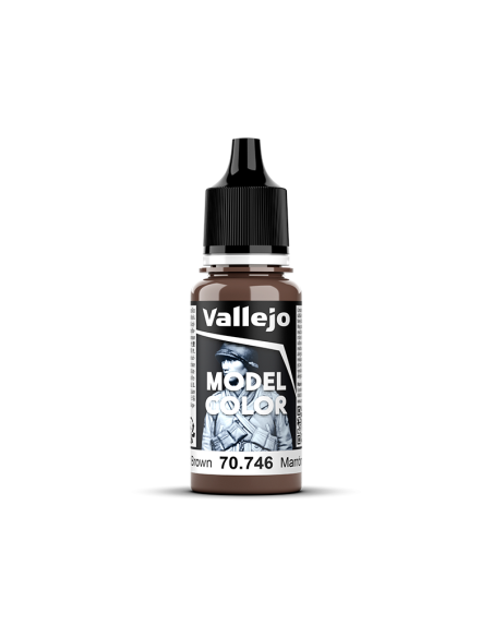 70.846 - Pintura Vallejo Model Color 016 - Marrón Castaño