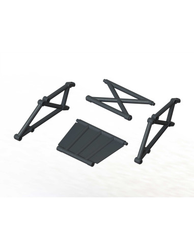 Rear Bumper Frame Set