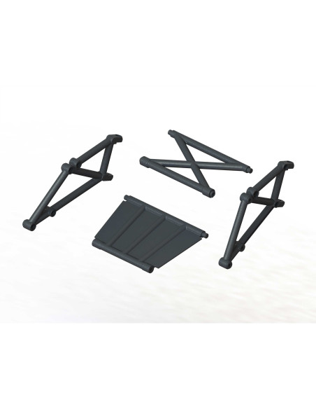Rear Bumper Frame Set