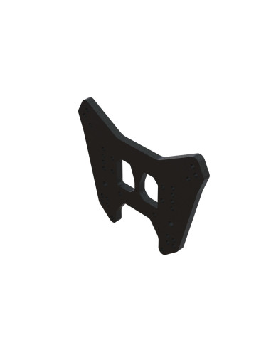 Rear Shock Tower  Aluminum  Black