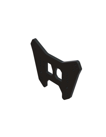 Rear Shock Tower  Aluminum  Black