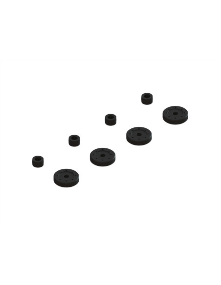 Shock Pistons & Cartridge Spacers (4 Shocks)