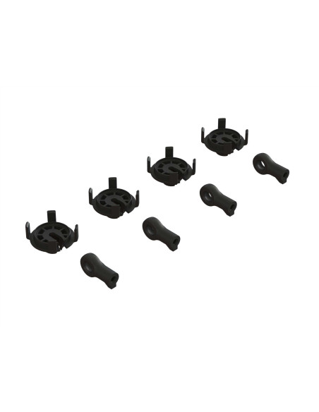 Shock Rod End & Spring Perch Set (4 Shocks)