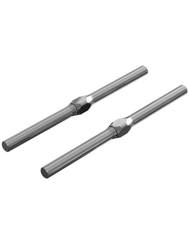 Steel Turnbuckle 4x71mm  Black: 4x4 BLX 4S