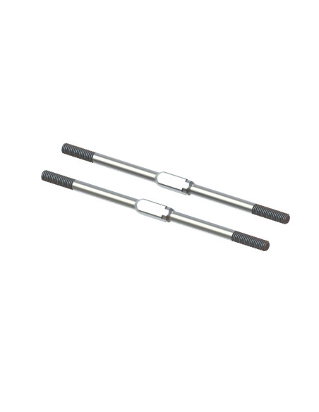 Steel Turnbuckle M4x95mm Silver (2)