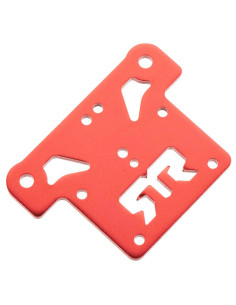 Top Plate Aluminum Silver Blue