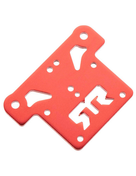 Top Plate Aluminum Silver Blue