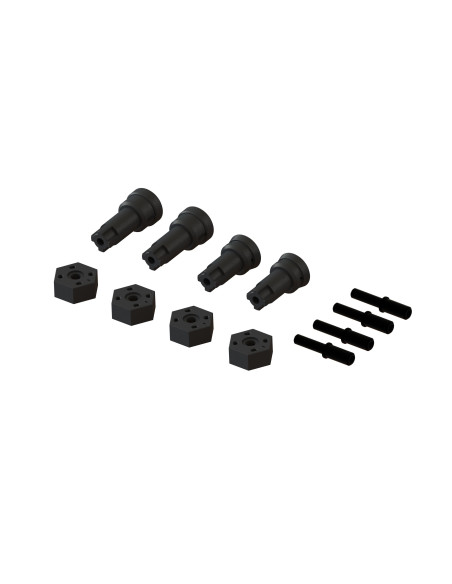 Wheel Axle and Hub Set B: GROM