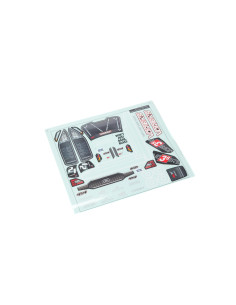 1-10 Clear Body with Decals... 2