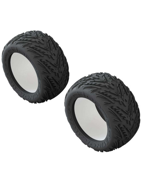 1-10 dBoots Minokawa LP Front-Rear 3.8 Tire & Inserts (2)