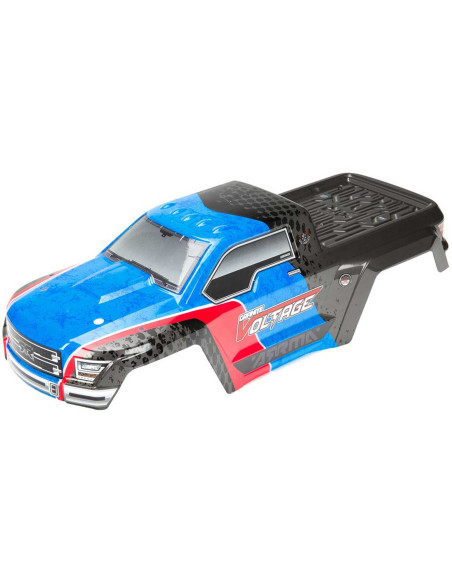 1-10 Painted Body with Decals  Blue-Black: GRANITE VOLTAGE