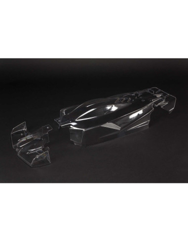 1-7 Clear Body with Decals: LIMITLESS 6S BLX