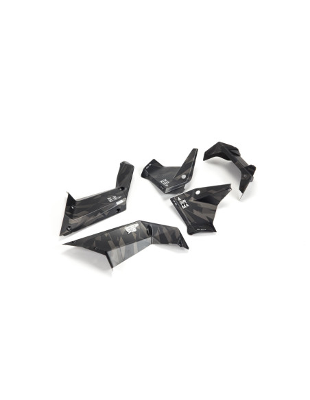 1-7 Guard Set Painted  Black Camo: FIRETEAM