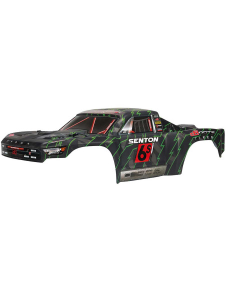 1-7 Painted Body  Black-Green: SENTON 6S BLX