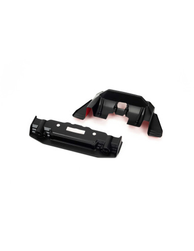 1/7 Painted Splitter And Diffuser  Black and...