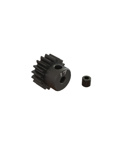 17T 0.8Mod 1/8" Bore CNC Steel Pinion Gear