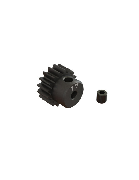 17T 0.8Mod 1/8" Bore CNC Steel Pinion Gear