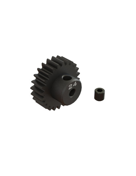 24T 0.8Mod 1/8" Bore CNC Steel Pinion Gear
